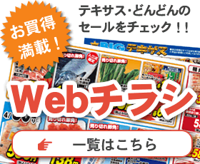 お買得満載！テキサスグループのWebチラシ